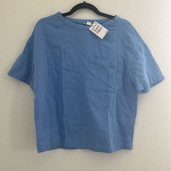 Caslon Oversized Blouse with Pocket NEW - Picture 1 of 4